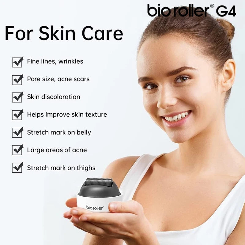 Bio Roller G4 Derma Roller für Haut & Haar (1200 Pins) – Produktansicht 3