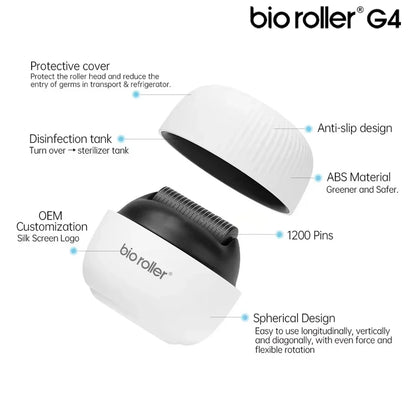 Bio Roller G4 Derma Roller für Haut & Haar (1200 Pins) – Produktansicht 7