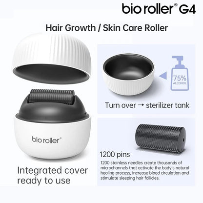 Bio Roller G4 Derma Roller für Haut & Haar (1200 Pins) – Produktansicht 8