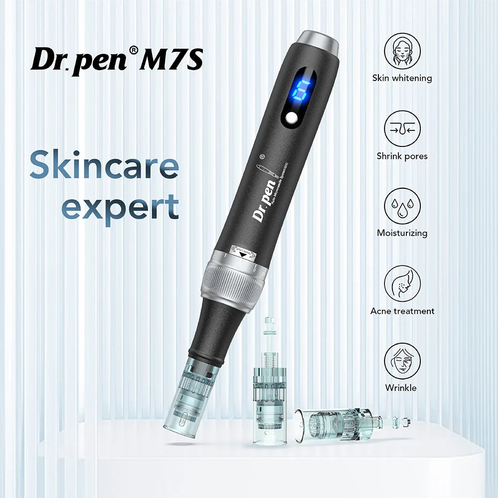 Dr. Pen M7S Microneedling Pen mit 22 Kartuschen