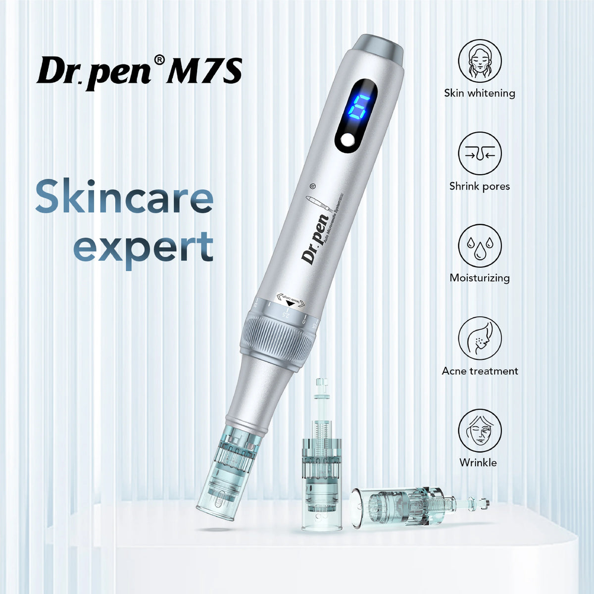 Dr. Pen M7S Microneedling Pen mit 22 Kartuschen – Produktansicht 7