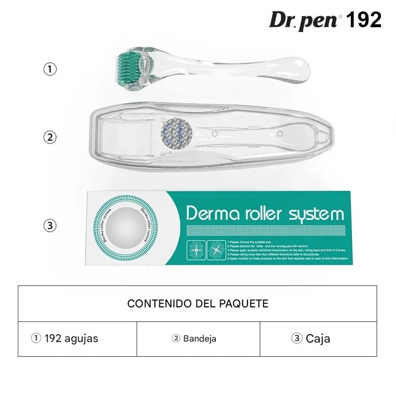 DRS Derma Roller 192 Pins – kompakt – Produktansicht 6